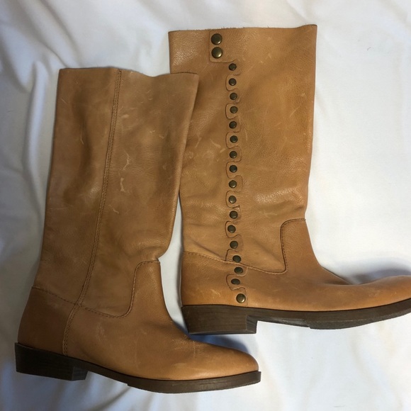 Nine West Tan Leather Boots - Picture 10 of 11